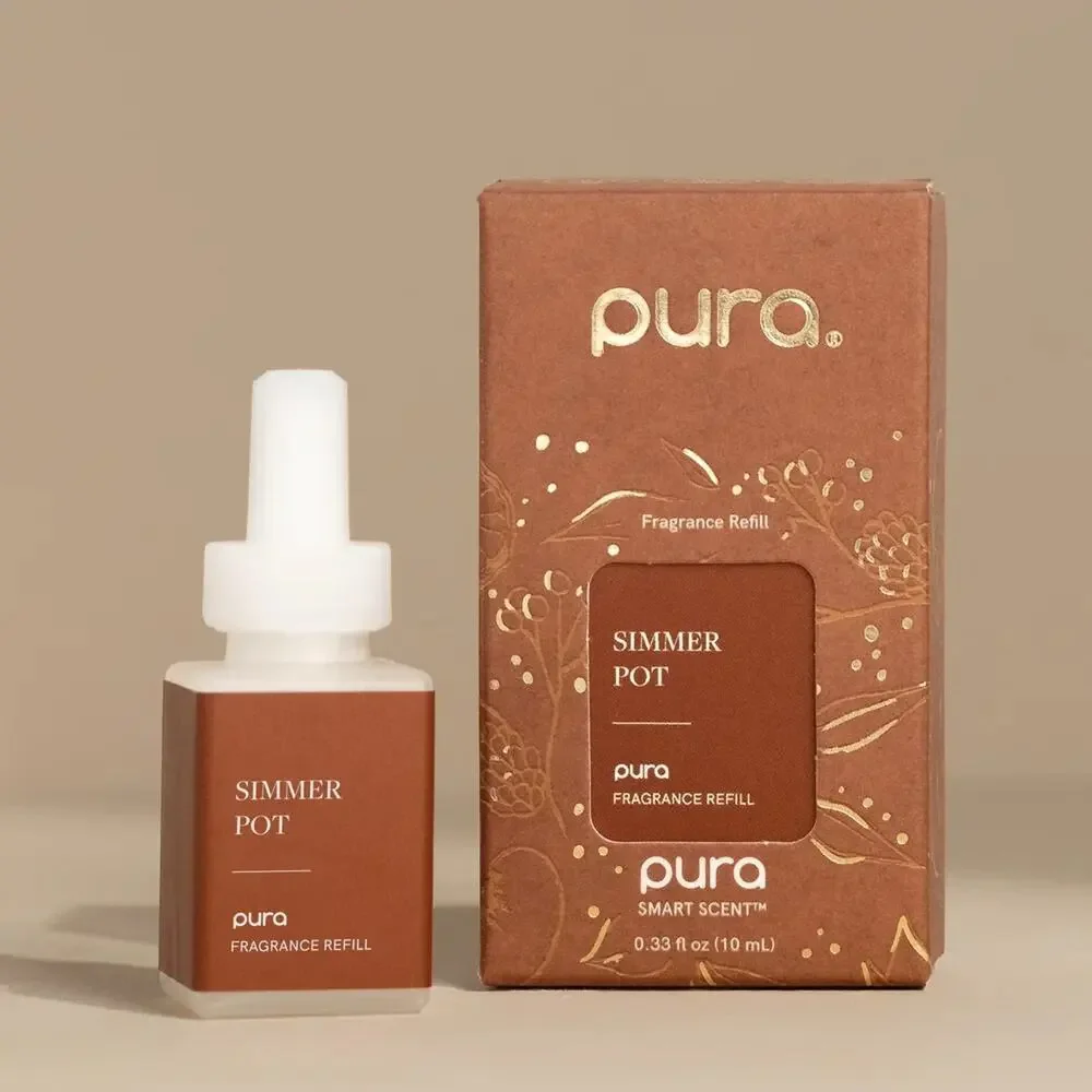 Pura Smart Fragrance Refills 4 Pack Simmer Pot Linens Surf Summer Grove